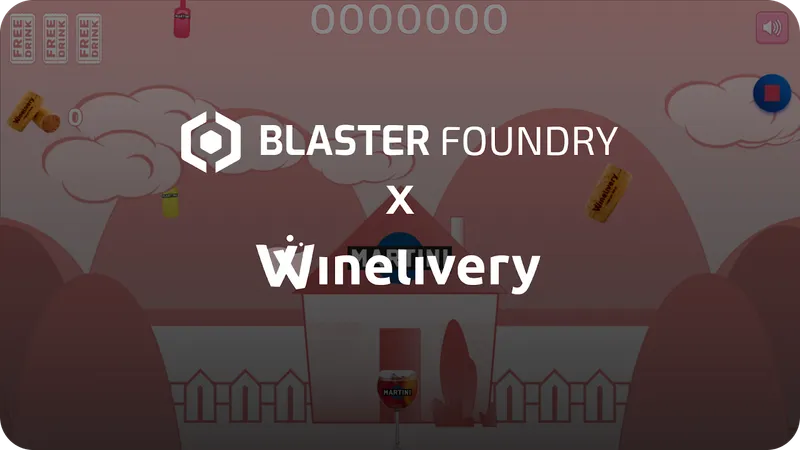 Winelivery investe in Blaster Foundry e producono un videogioco insieme.