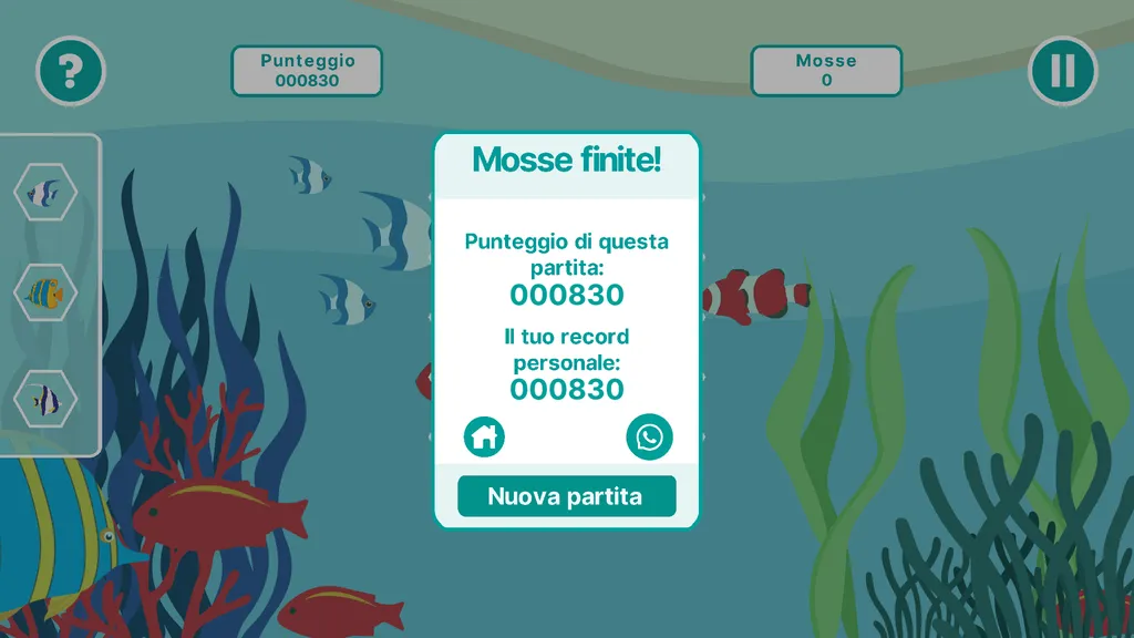 Tropical match screenshot