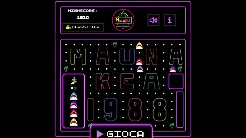 Mauna Kea Pac-Man screenshot