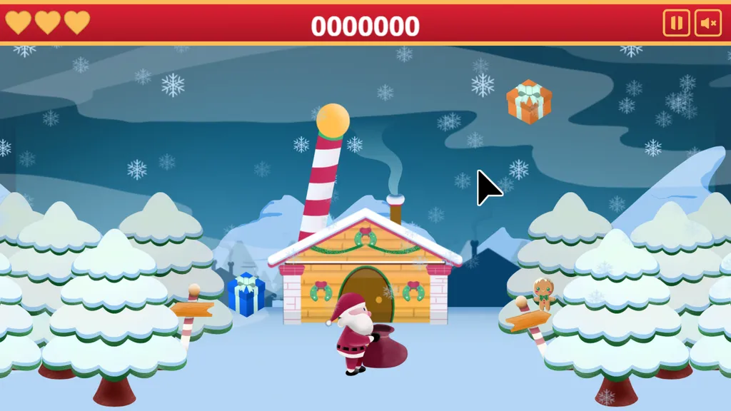 Christmas presents screenshot