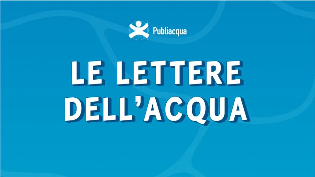 LE LETTERE DELL'ACQUA